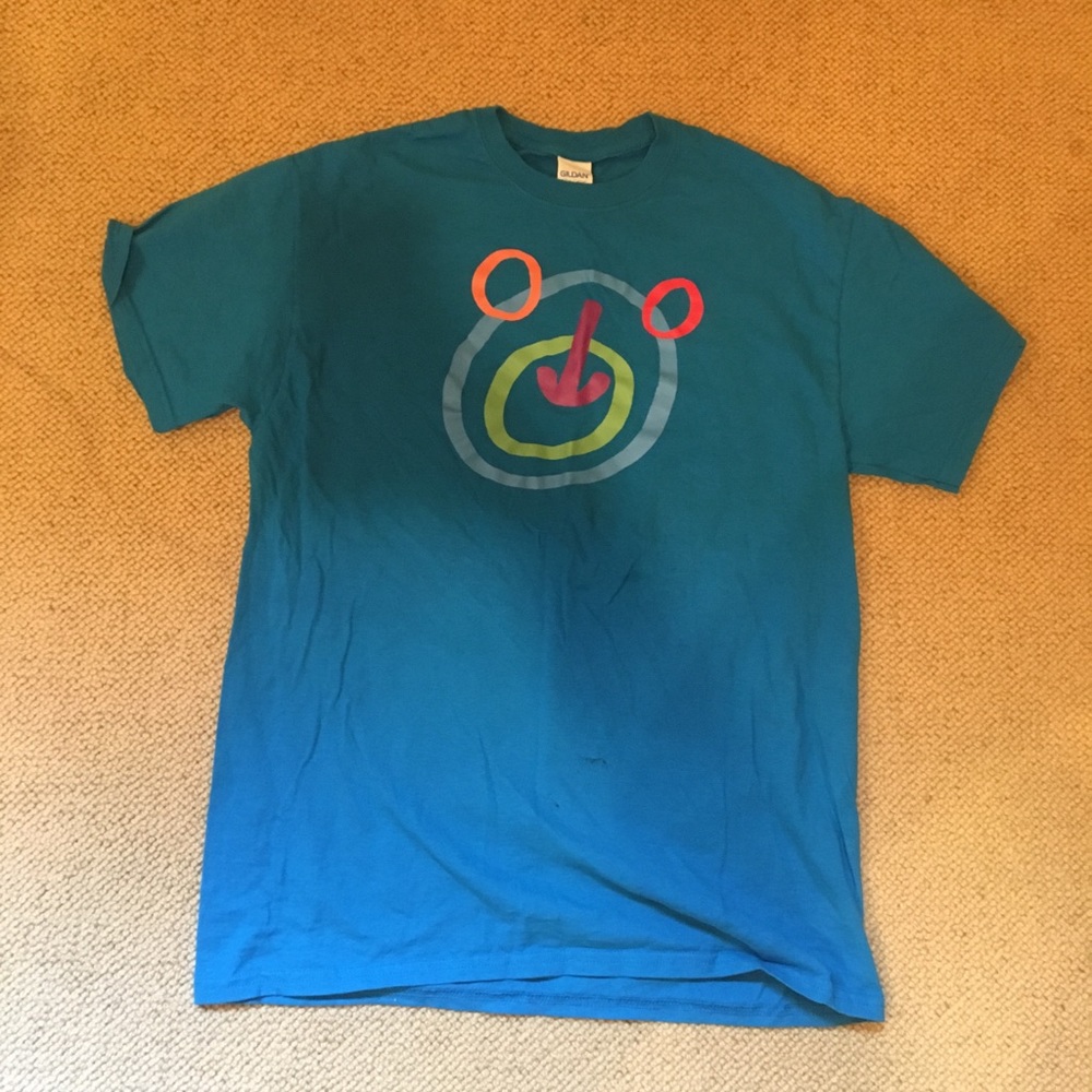 Blue bear shirt